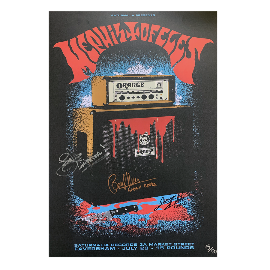 Mephistofeles - Live at Saturnalia Records 2026 Art Print - Unframed (SIGNED)