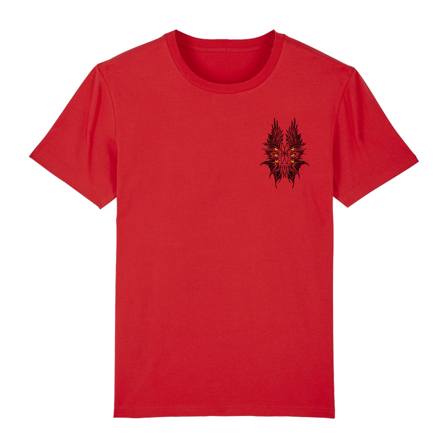 Matthew's Hidden Museum - Demon Eyes T-shirt - Red – Heavy Threads