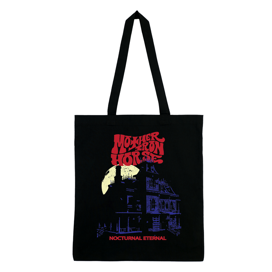 Mother Iron Horse - Nocturnal Eternal Tote Bag - Black