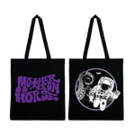 Mother Iron Horse - Into The Darkness Tote Bag - Black