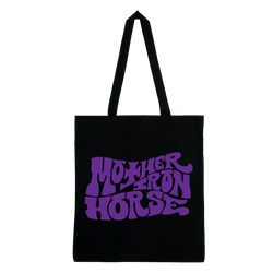 Mother Iron Horse - Into The Darkness Tote Bag - Black
