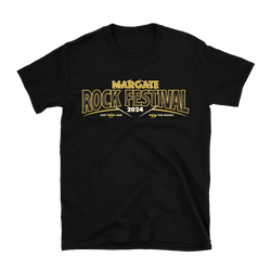 Margate Rock Festival 2024 T-Shirt - Black