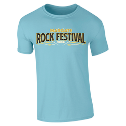 Margate Rock Festival 2024 T-Shirt - Sky Blue