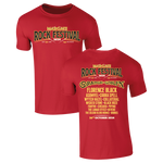 Margate Rock Festival 2024 T-Shirt - Red