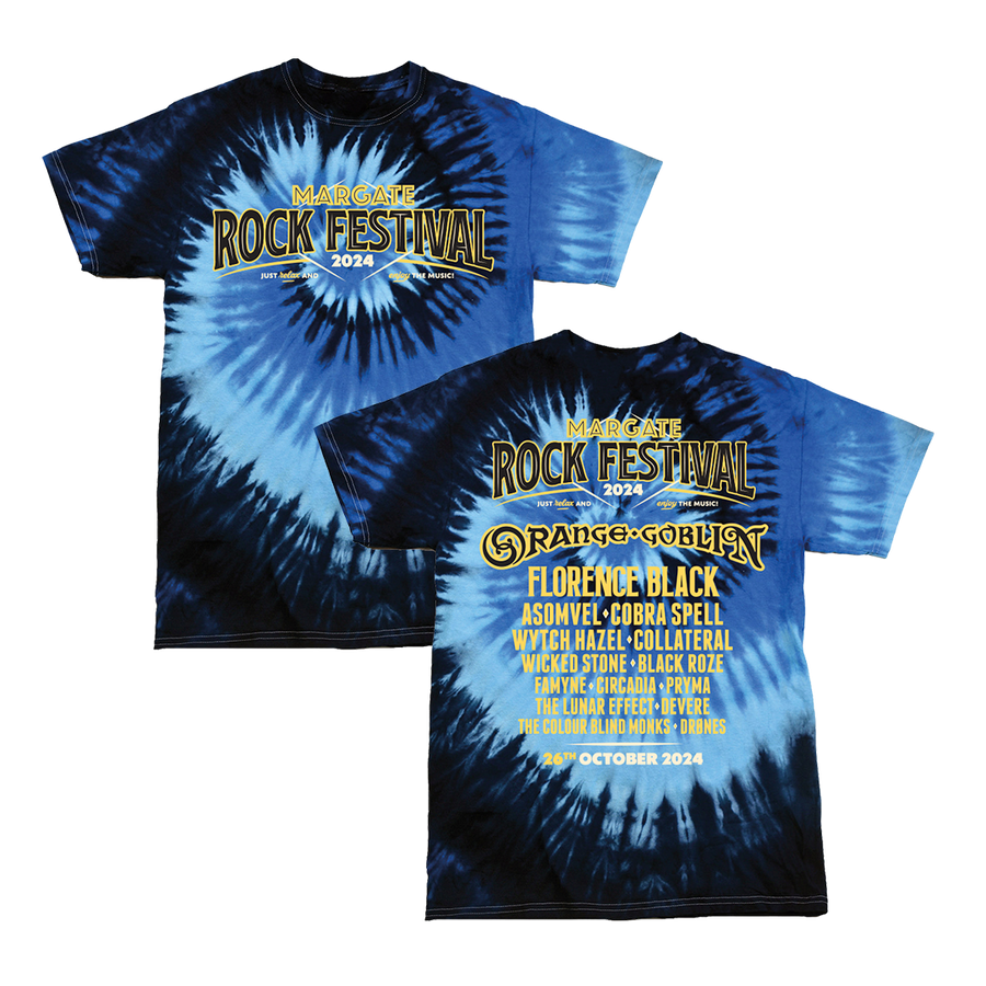 Margate Rock Festival 2024 T-Shirt - Blue Ocean