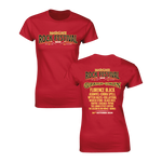 Margate Rock Festival 2024 Women's T-Shirt - Red