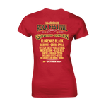 Margate Rock Festival 2024 Women's T-Shirt - Red