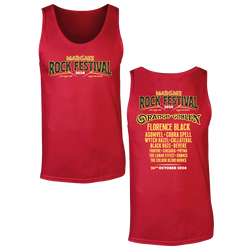 Margate Rock Festival 2024 Tank Top - Red