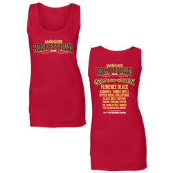 Margate Rock Festival 2024 Women's Tank Top - Red