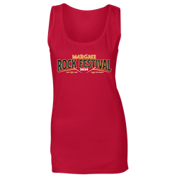 Margate Rock Festival 2024 Women's Tank Top - Red