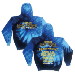 Margate Rock Festival 2024 Pullover Hoodie - Blue Ocean