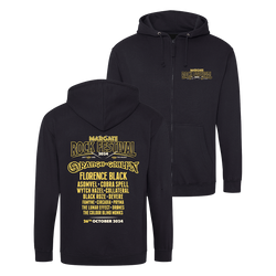 Margate Rock Festival 2024 Zip Hoodie - Black