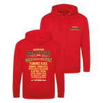 Margate Rock Festival 2024 Zip Hoodie - Red