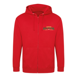 Margate Rock Festival 2024 Zip Hoodie - Red