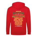 Margate Rock Festival 2024 Zip Hoodie - Red