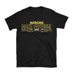 Margate Rock Festival 2025 T-Shirt - Black