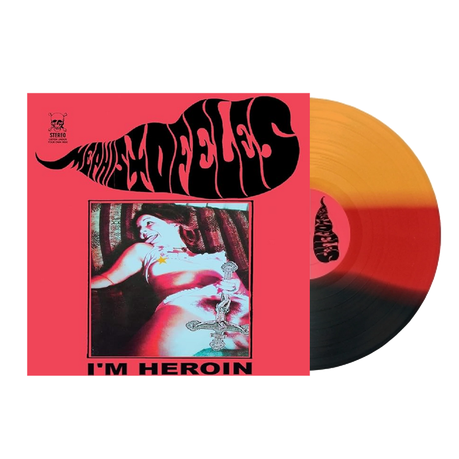 Mephistofeles - I'm Heroin Vinyl LP - Orange/Red/Black Striped