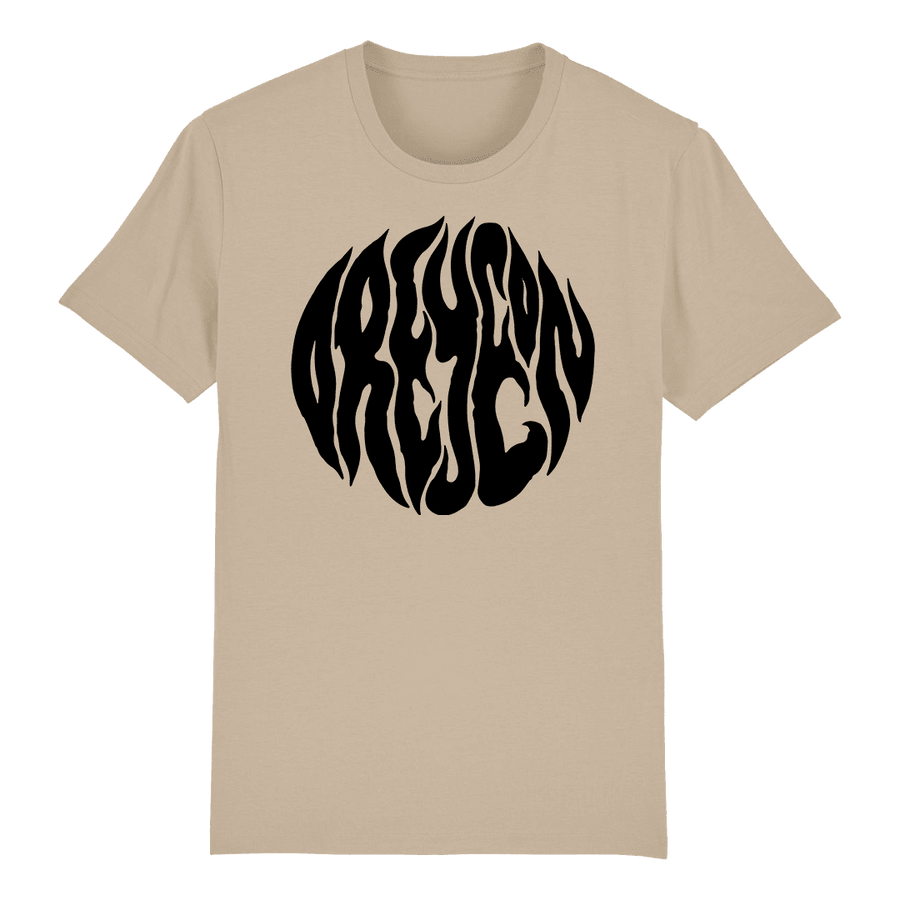 Oreyeon - Black Logo T-Shirt - Sand