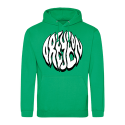 Oreyeon - B&W Logo Pullover Hoodie - Green