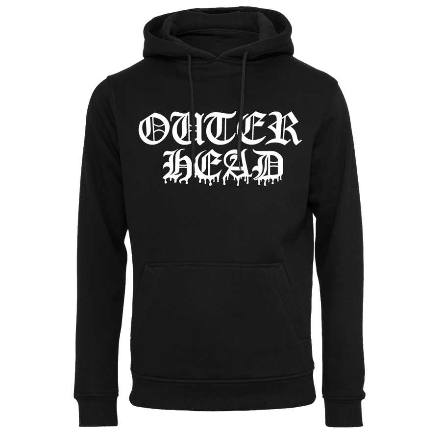 Outer Head - Logo Pullover Hoodie - Black