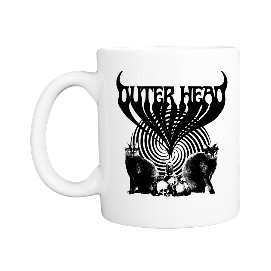 Outer Head - Catdemonium (Black) Mug - White