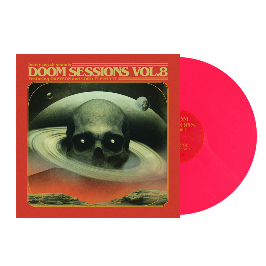 Oreyeon & Lord Elephant – Doom Sessions Vol. 8 Vinyl LP - Pink Neon