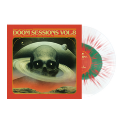 Oreyeon & Lord Elephant – Doom Sessions Vol. 8 Vinyl LP - Green/Red Splatter on Transparent