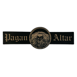 Pagan Altar - Logo Leather Patch