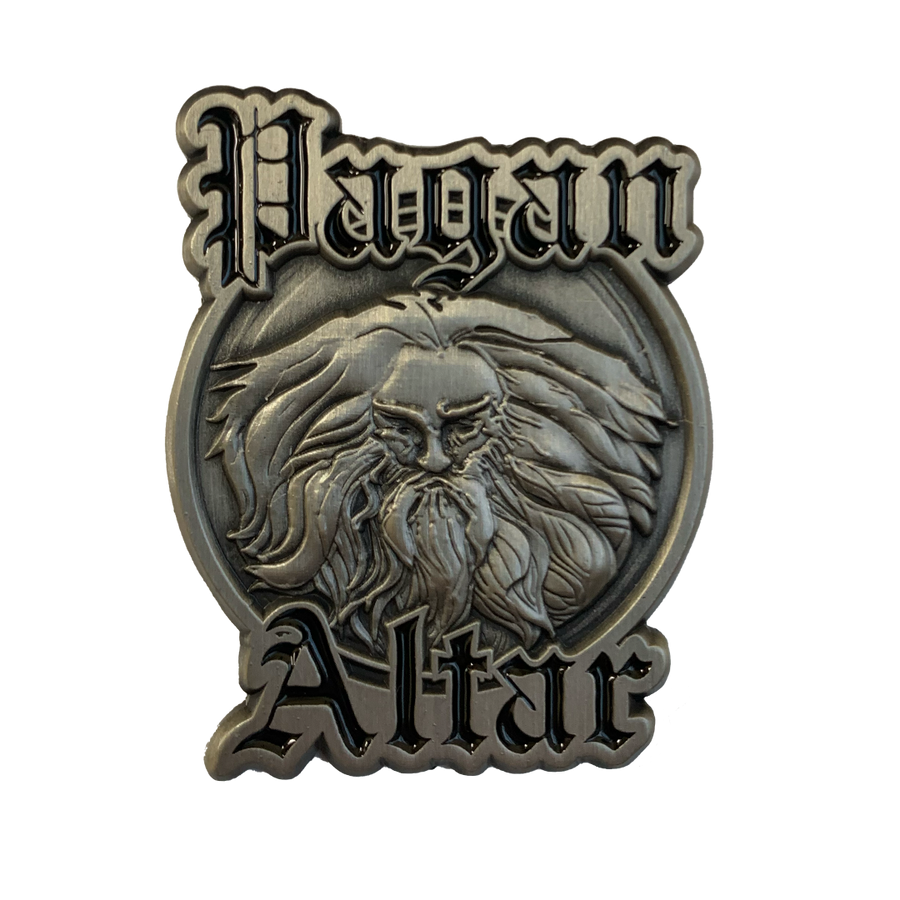 Pagan Altar - Logo Pin Badge