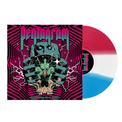 Pentagram - Lightning in a Bottle Vinyl LP - Magenta/White/Blue Striped