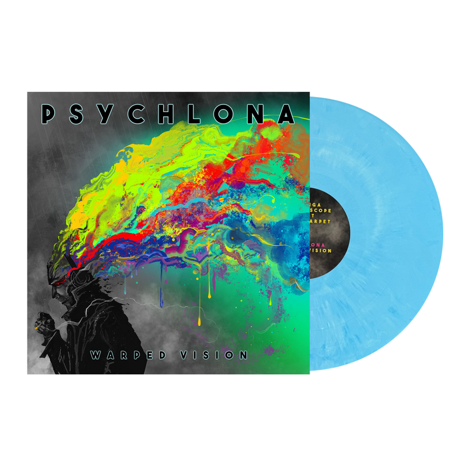 Psychlona - Warped Vision Vinyl LP - Blue & White Marble