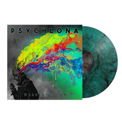 Psychlona - Warped Vision Vinyl LP - Green & Black Marble