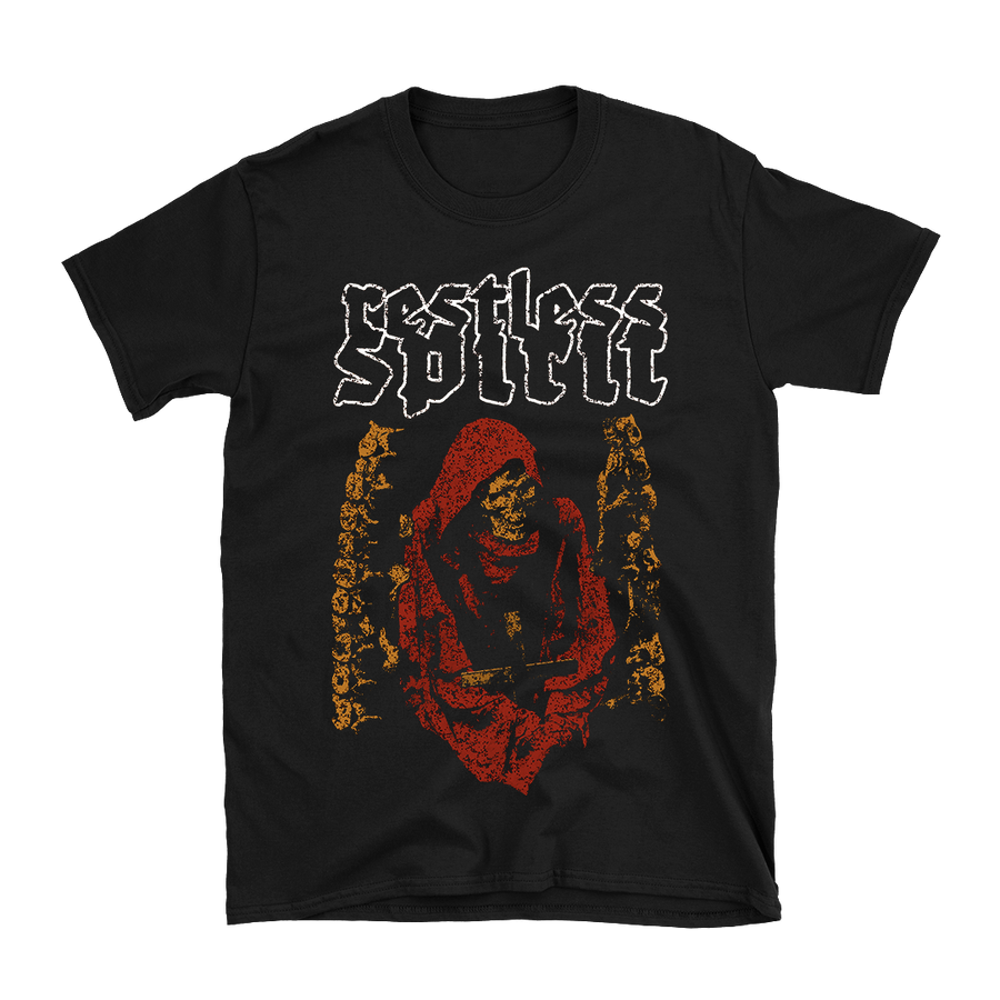 Restless Spirit - Psych Priest T-Shirt - Black