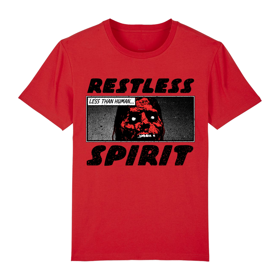 Restless Spirit - Less Than Human T-Shirt - Red