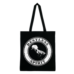 Restless Spirit - Nosferatu Emblem Tote Bag - Black
