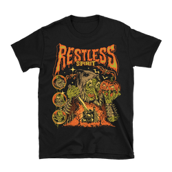 Restless Spirit - Witch T-Shirt - Black