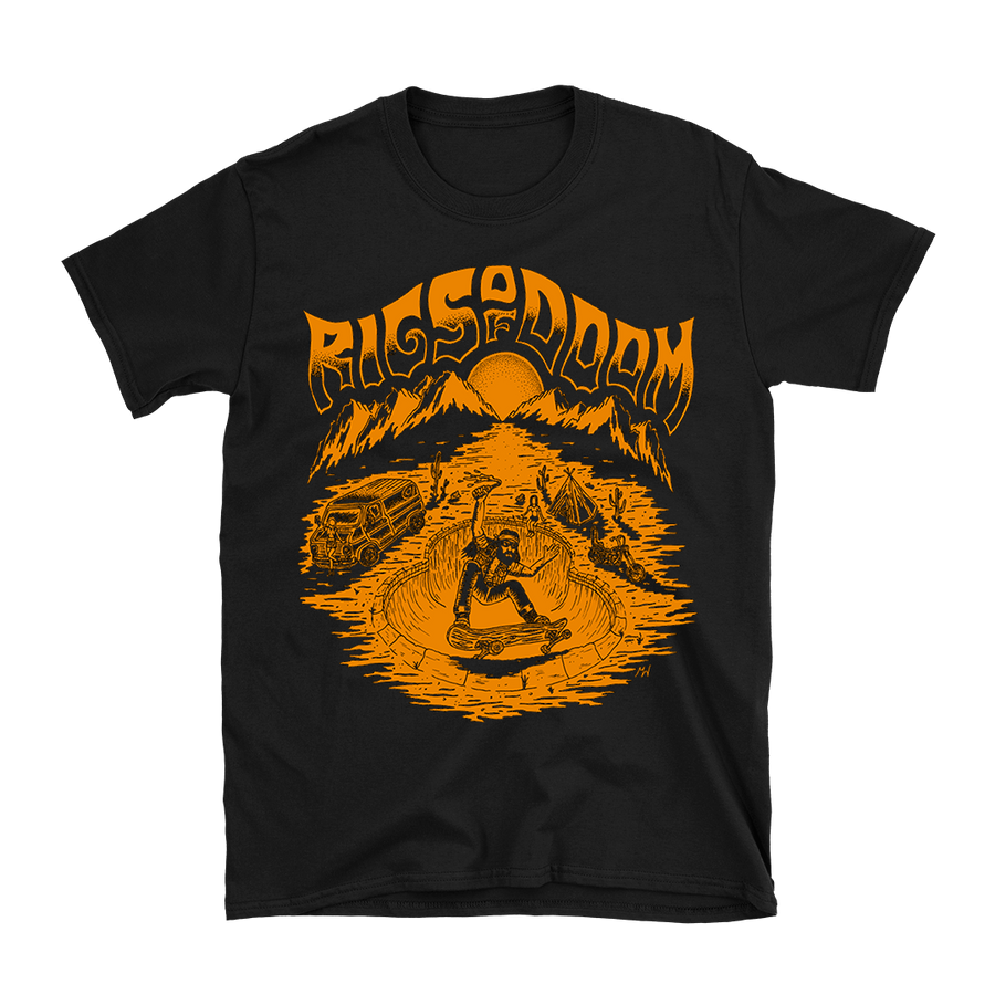 Rigs of Doom - Skater T-Shirt - Black