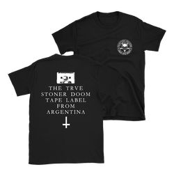 Ruidoteka Records - True Stoner Doom Tape Label T-Shirt - Black