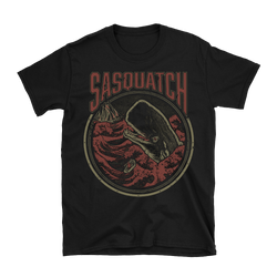 Sasquatch - It Lies Beyond T-Shirt - Black