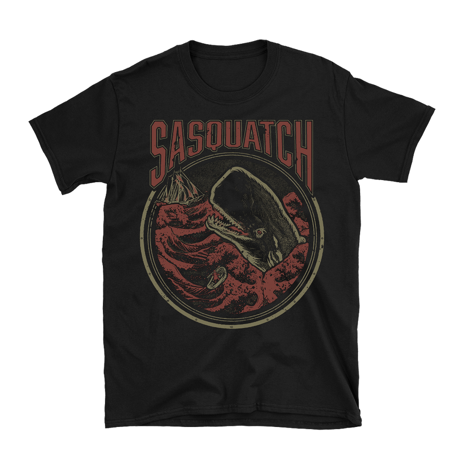 Sasquatch - It Lies Beyond T-Shirt - Black