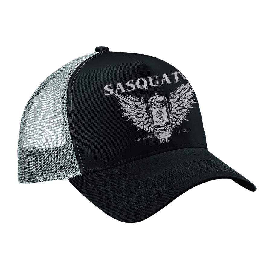 Sasquatch - Tube Burners Trucker Cap - Black/Grey