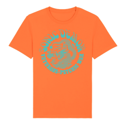 Sonic Demon - Psychic War Dragon T-Shirt - Orange