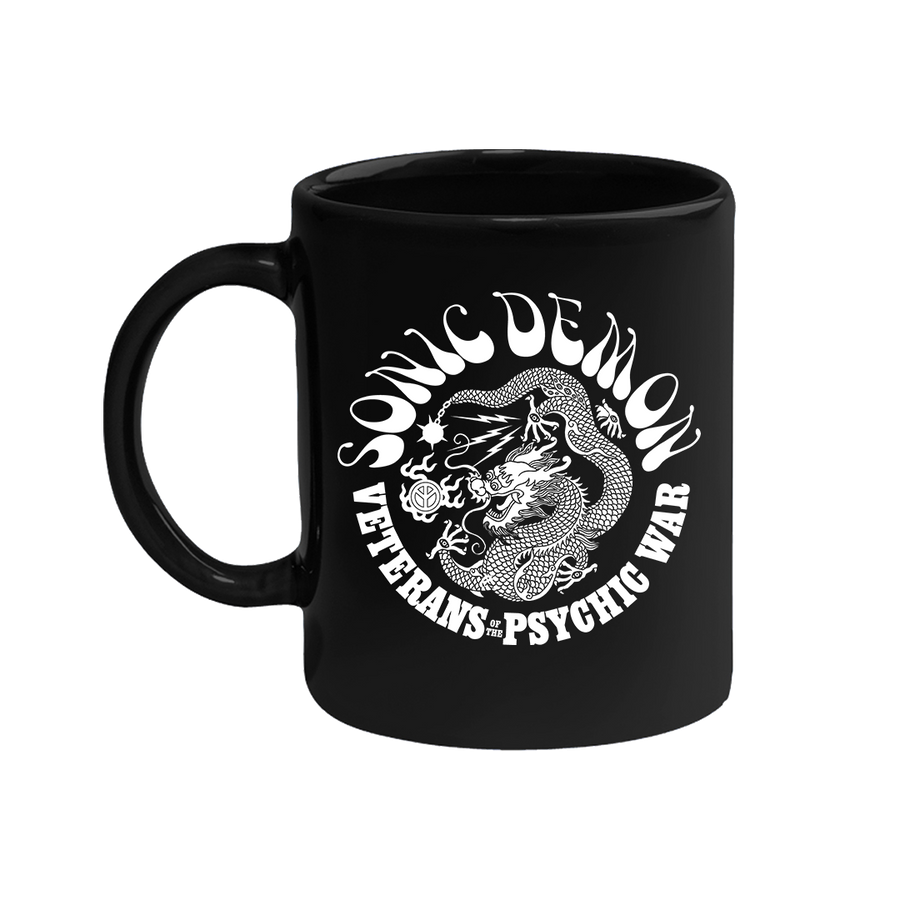 Sonic Demon - Psychic War Dragon Mug - Black