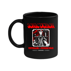 Sonic Demon - Psychic War Altar Mug - Black