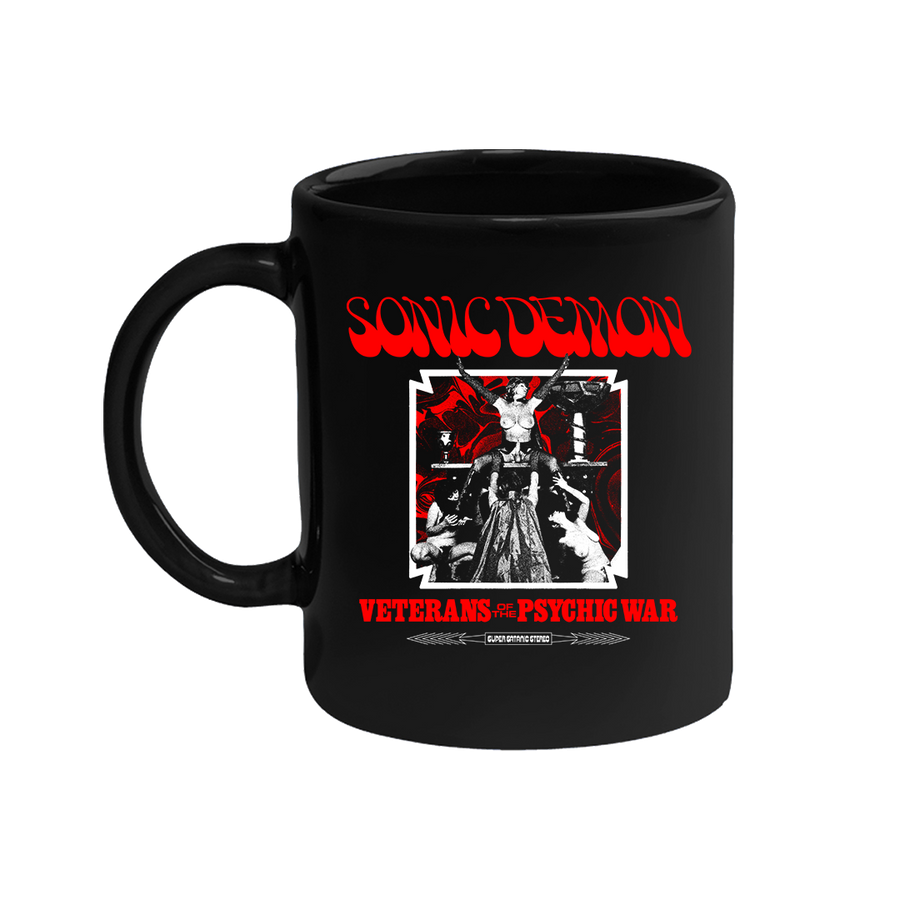 Sonic Demon - Psychic War Altar Mug - Black