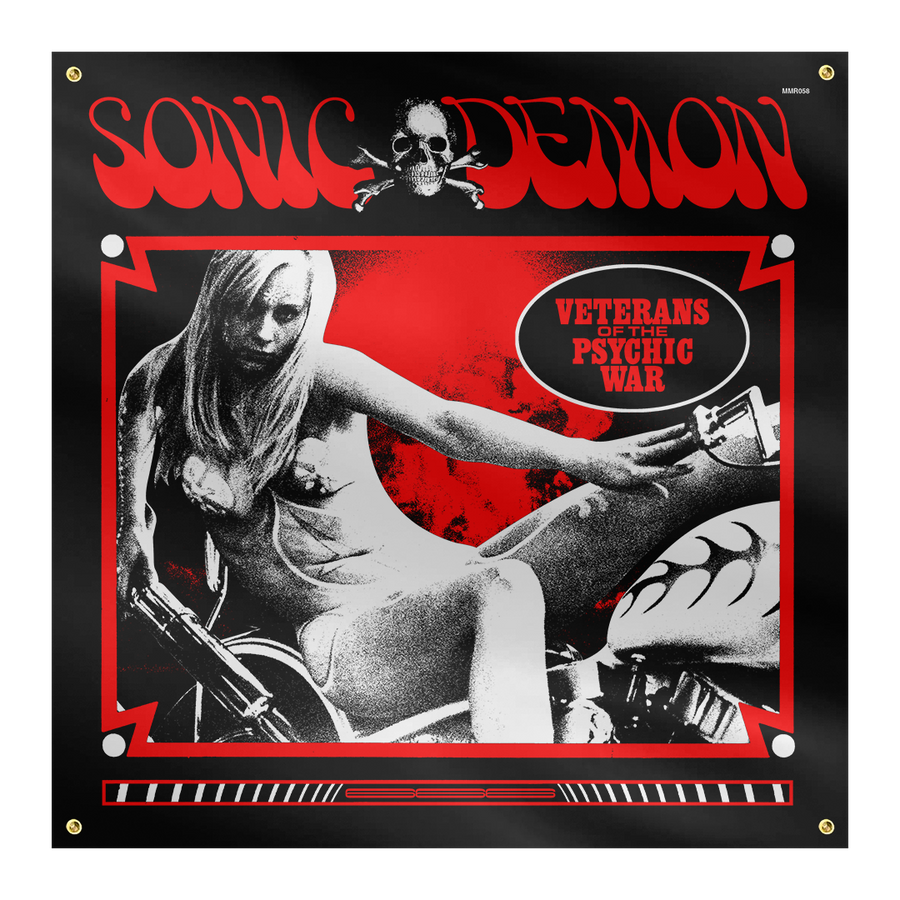 Sonic Demon - Psychic War Chopper Girl Black Flag