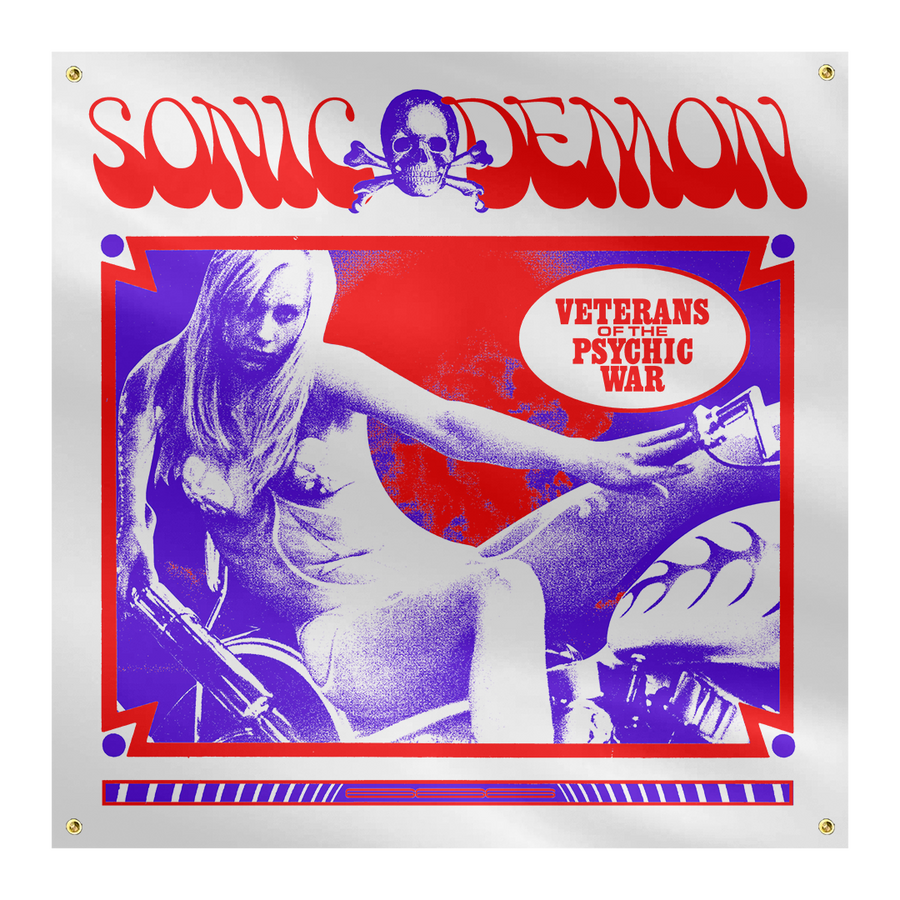 Sonic Demon - Psychic War Chopper Girl White Flag