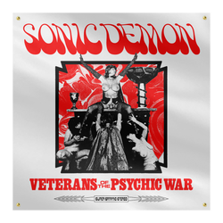 Sonic Demon - Psychic War Altar White Flag