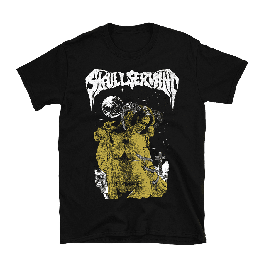 Skull Servant - Serpent Priestess T-Shirt - Black