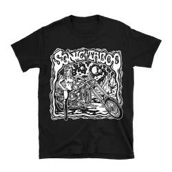 Sonic Taboo - Album (White) T-Shirt - Black